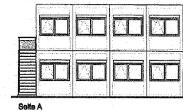 Bürocontaineranlage 120 m²